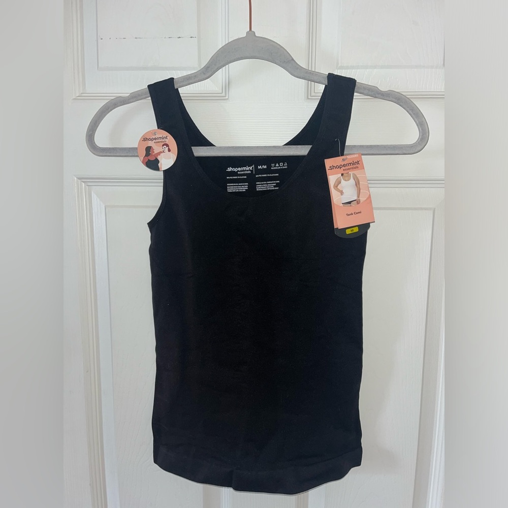 Black ShaperMint Tank/Cami - Size Medium